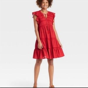Knox Rose burgundy dress
